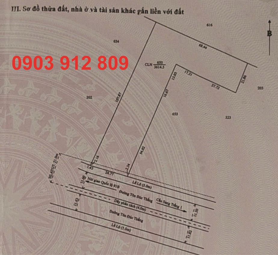 ĐẤT ĐẸP - GIÁ TỐT - Bán GẤP Lô Đất Tiềm Năng  Đường Tôn Đức Thắng, Phường Phước THới, TP Cần thơ - Ảnh 1